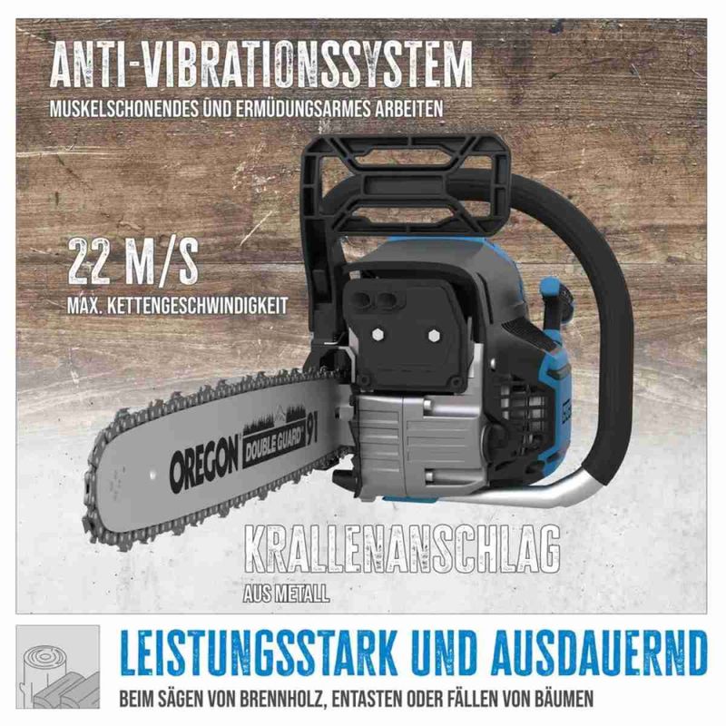 Güde 3,9HK motorsag KS 500-62