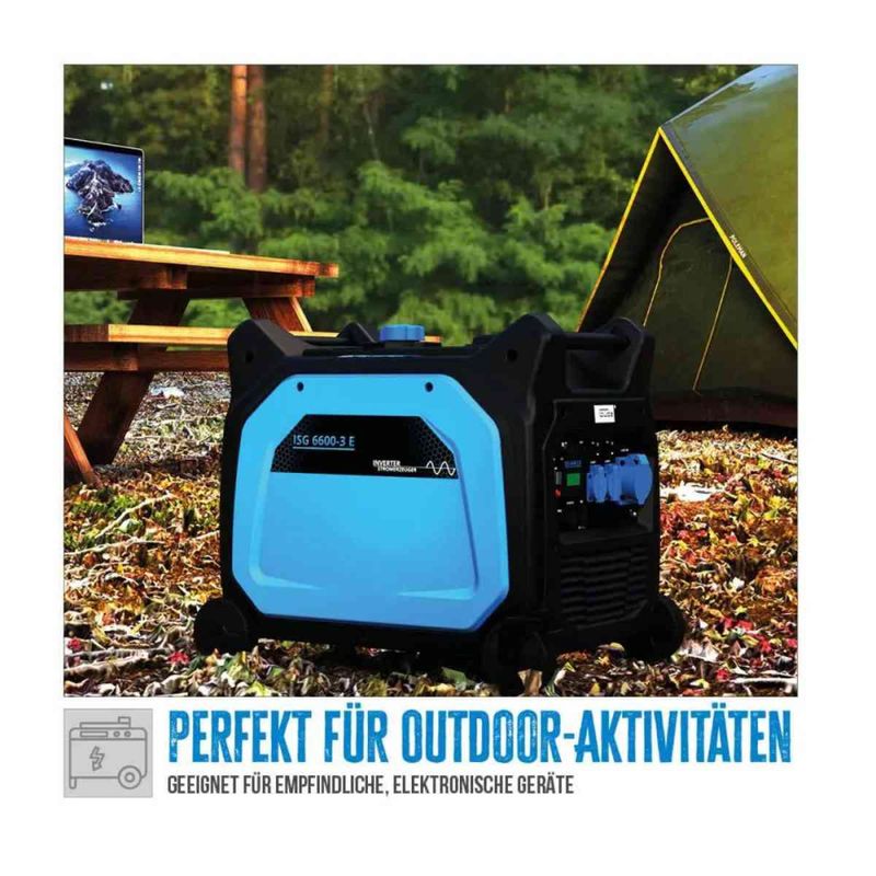 Güde Inverter bensin 6600W strømaggregat 
