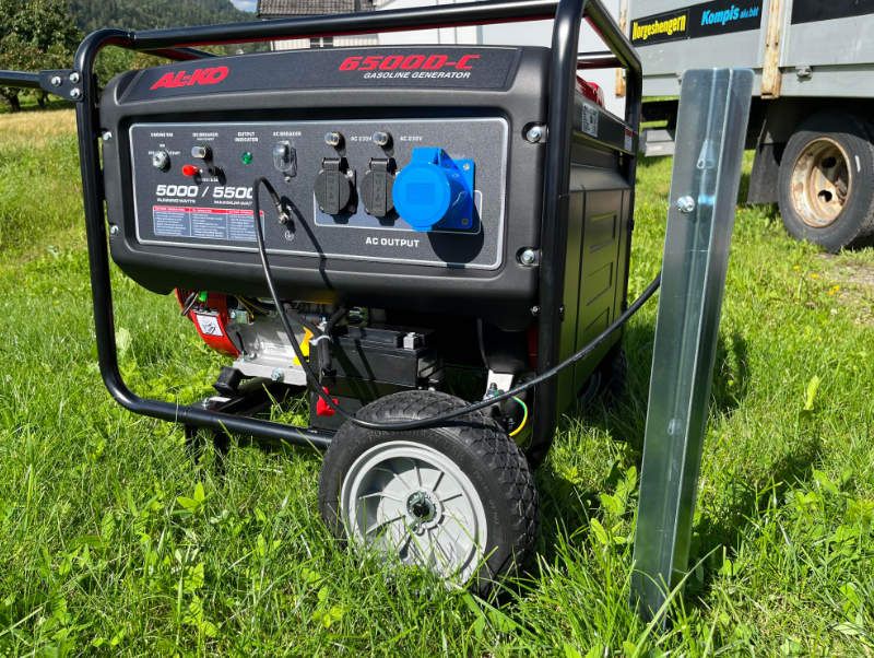 AL-KO 6500 D-C Comfort – Kraftig strømaggregat med 5,5 kW og hjullsett