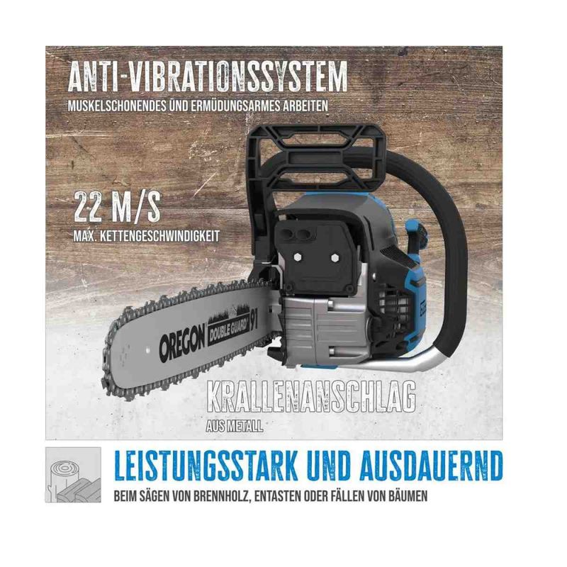 Güde 3,1 HK motorsag KS450-55
