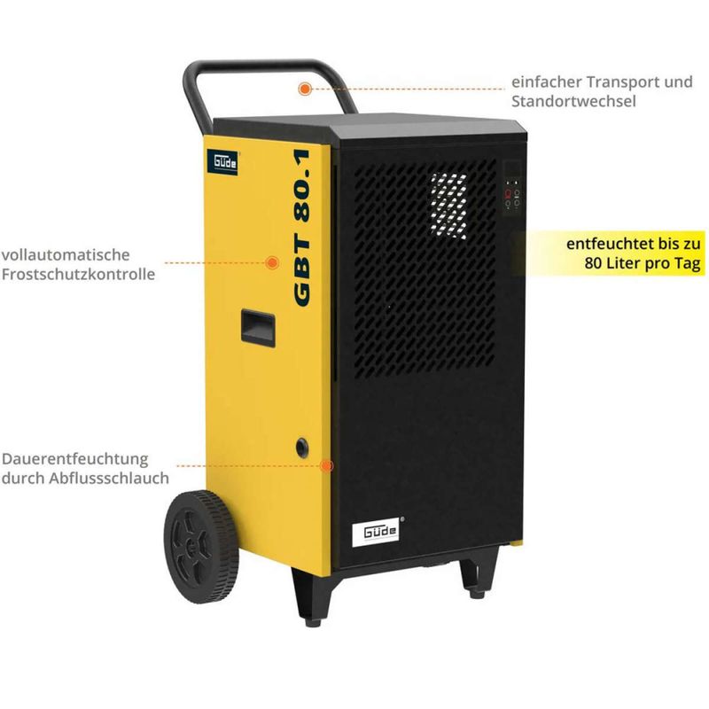 Güde GBT 80.1 – byggtørker / avfukter